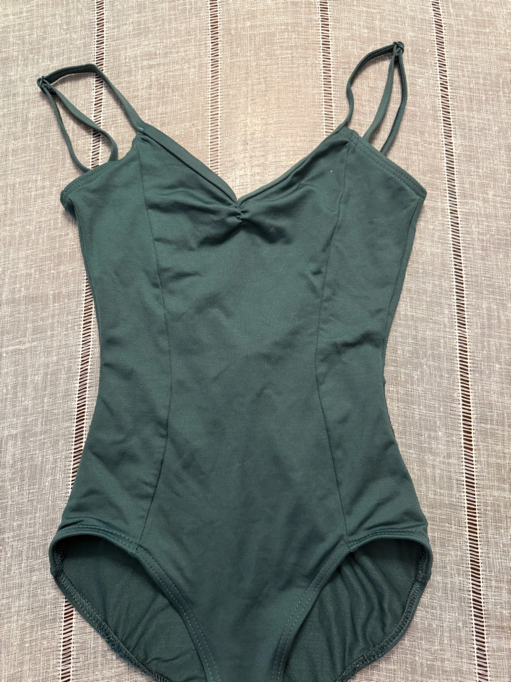 Capezio Dark Green Dance Leotard